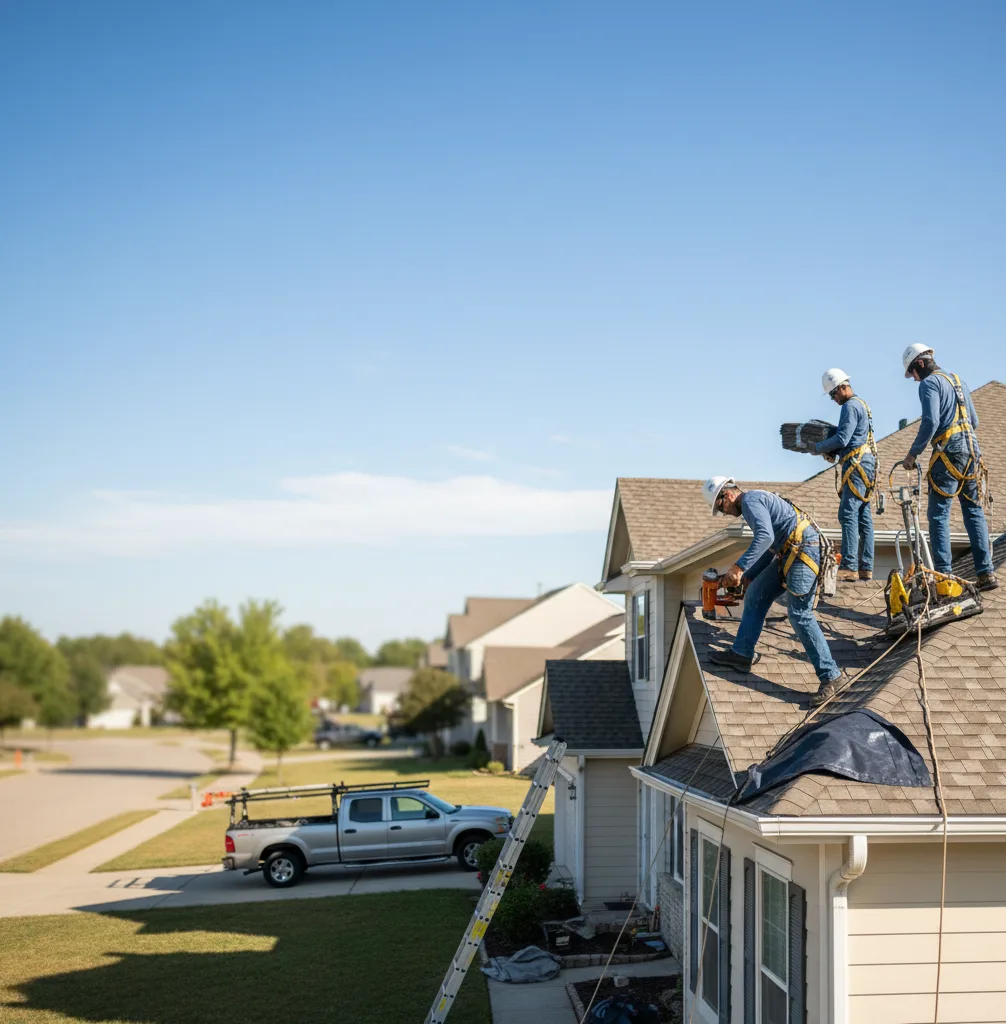 Roof Repair in Iron Station